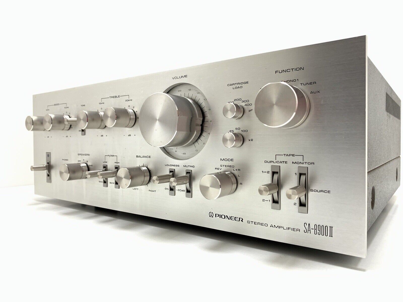PIONEER SA-8900 II Stereo Amplifier 80+80 WRMS Vintage 1976 Work 220V Good Look