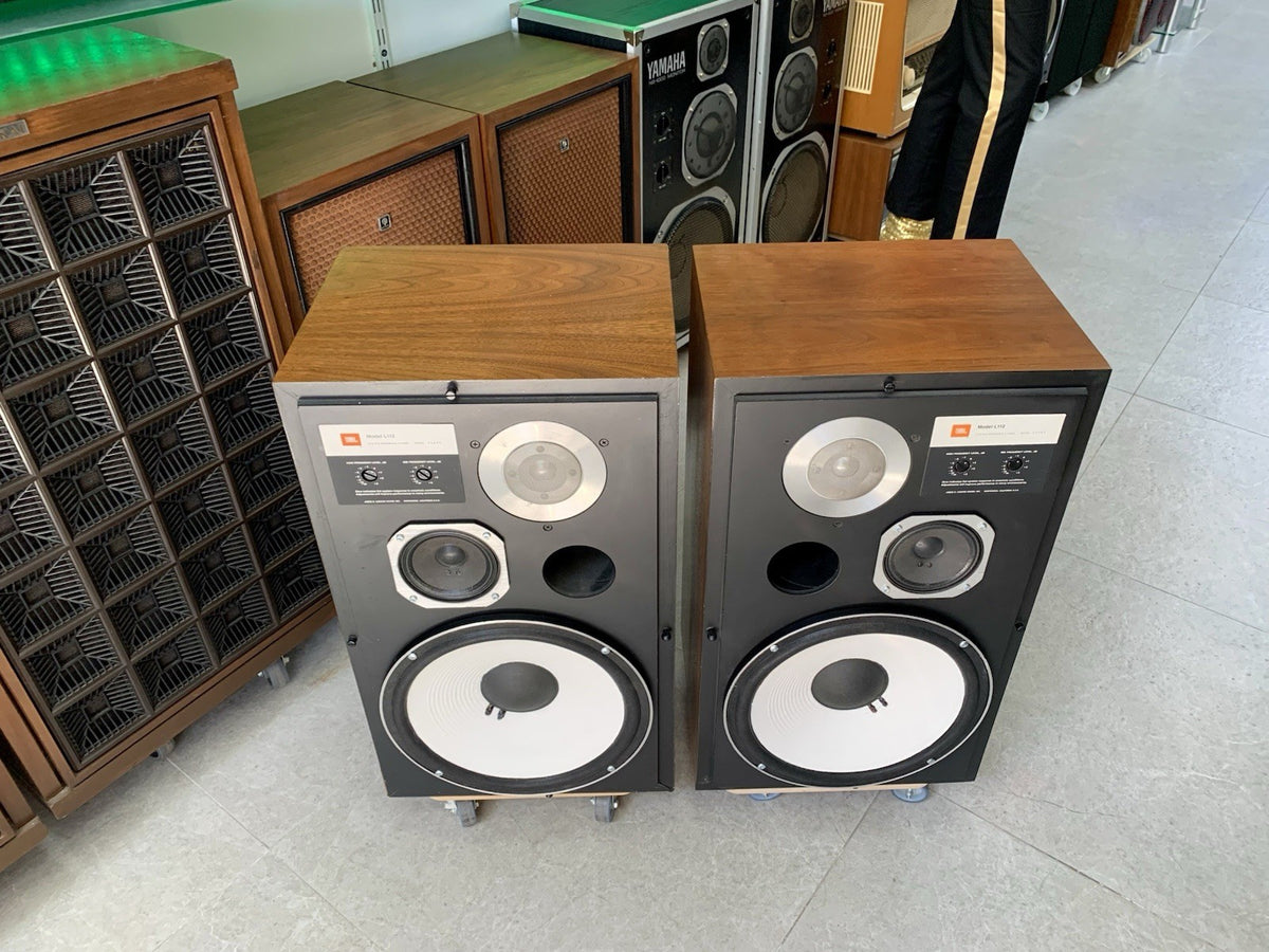 JBL L 112 LEGENDARY Speakers 300 Watts Vintage 1980 Refurbished WORK LIKE NEW