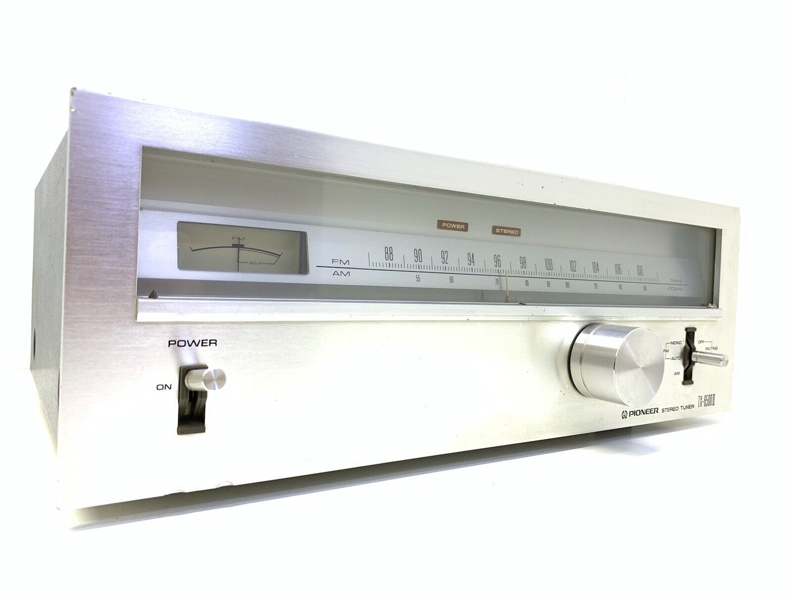 PIONEER TX-6500 II AM/FM Stereo Analogue Tuner Vintage 1976 Hi Fi WORK Good Look