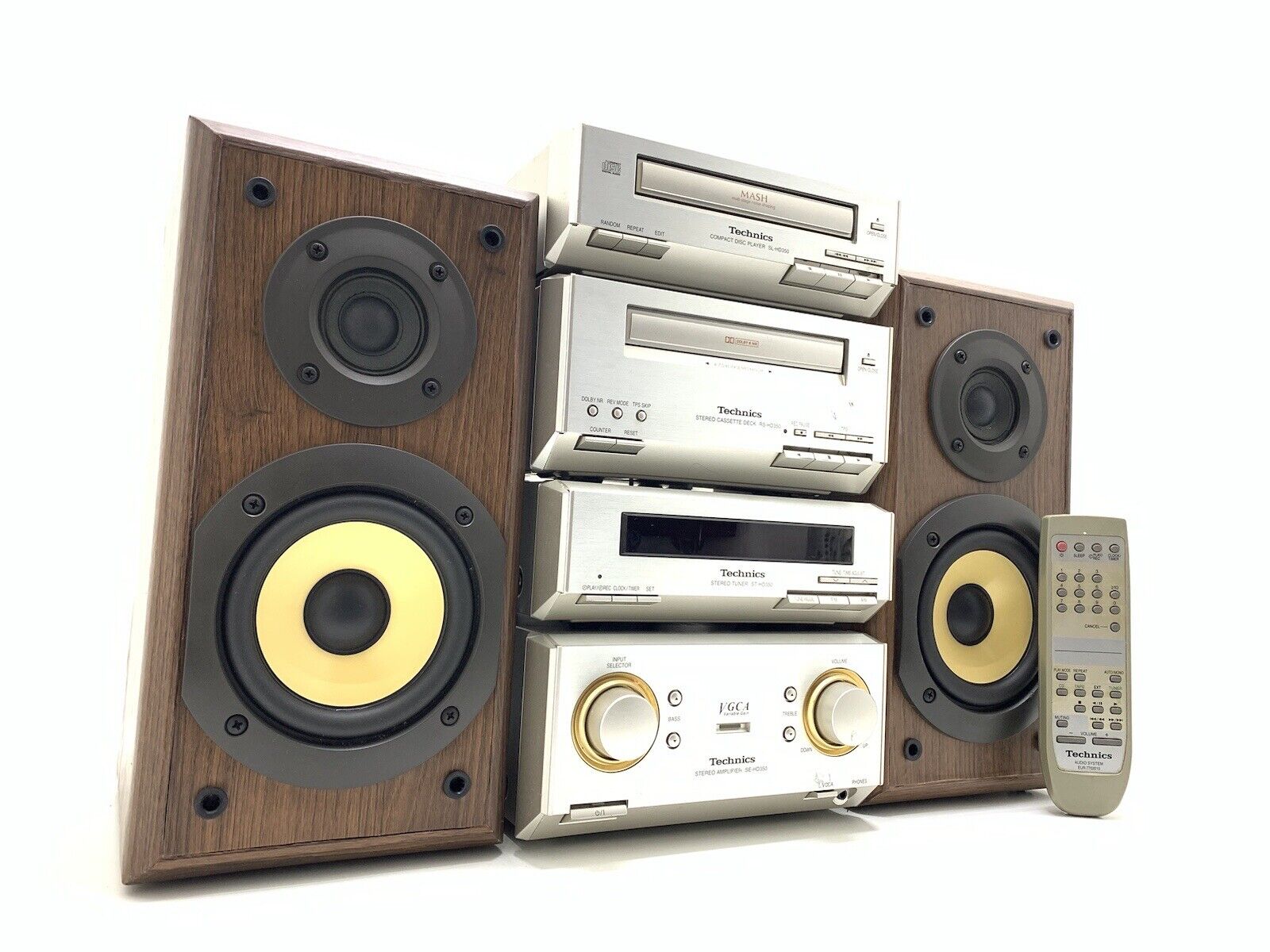 TECHNICS Amplifier SE-HD350 Tuner ST-HD350 Deck RS-HD350 CD SL-HD350 Sp SB-HD350