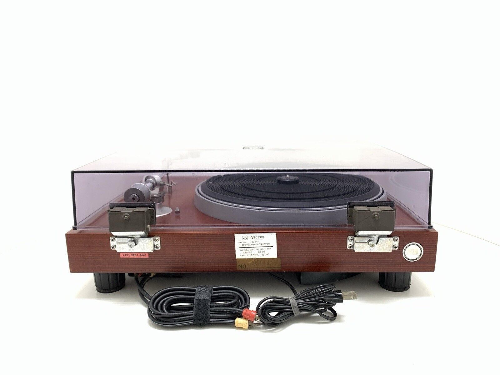 JVC VICTOR JL-B44 Turntable 2 Speed Direct Drive Vintage 1973 Work Good Look