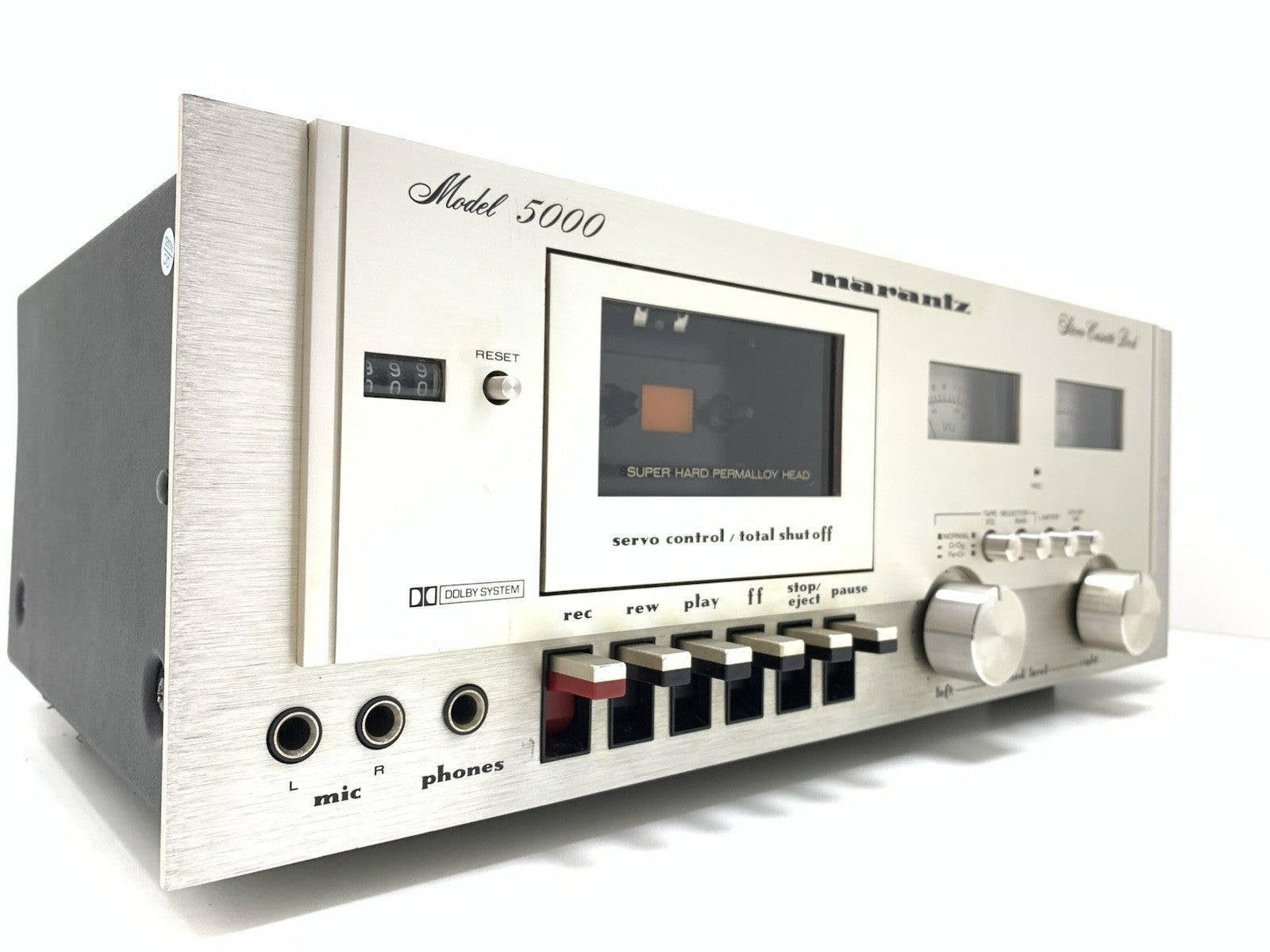 MARANTZ 5000 Stereo Cassette Tape Deck 2 Head Vintage 1978 Hi End