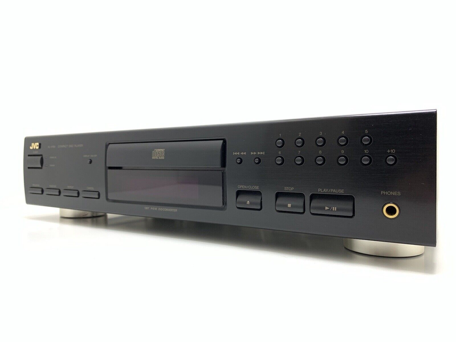JVC XL-V184 Hi Fi Digital CD Compact Disc Player Vintage 1993 Working Good Look