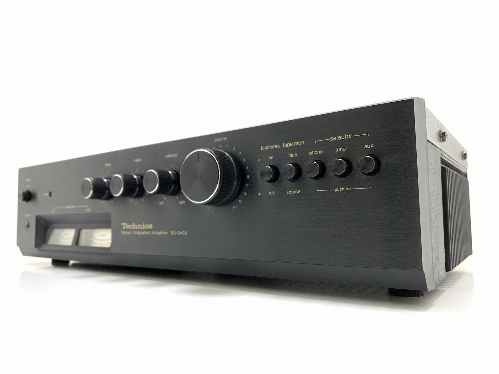 TECHNICS SU 2400 Stereo Integrated Amplifier 22+22 W RMS Vintage 1977 GOOD LOOK