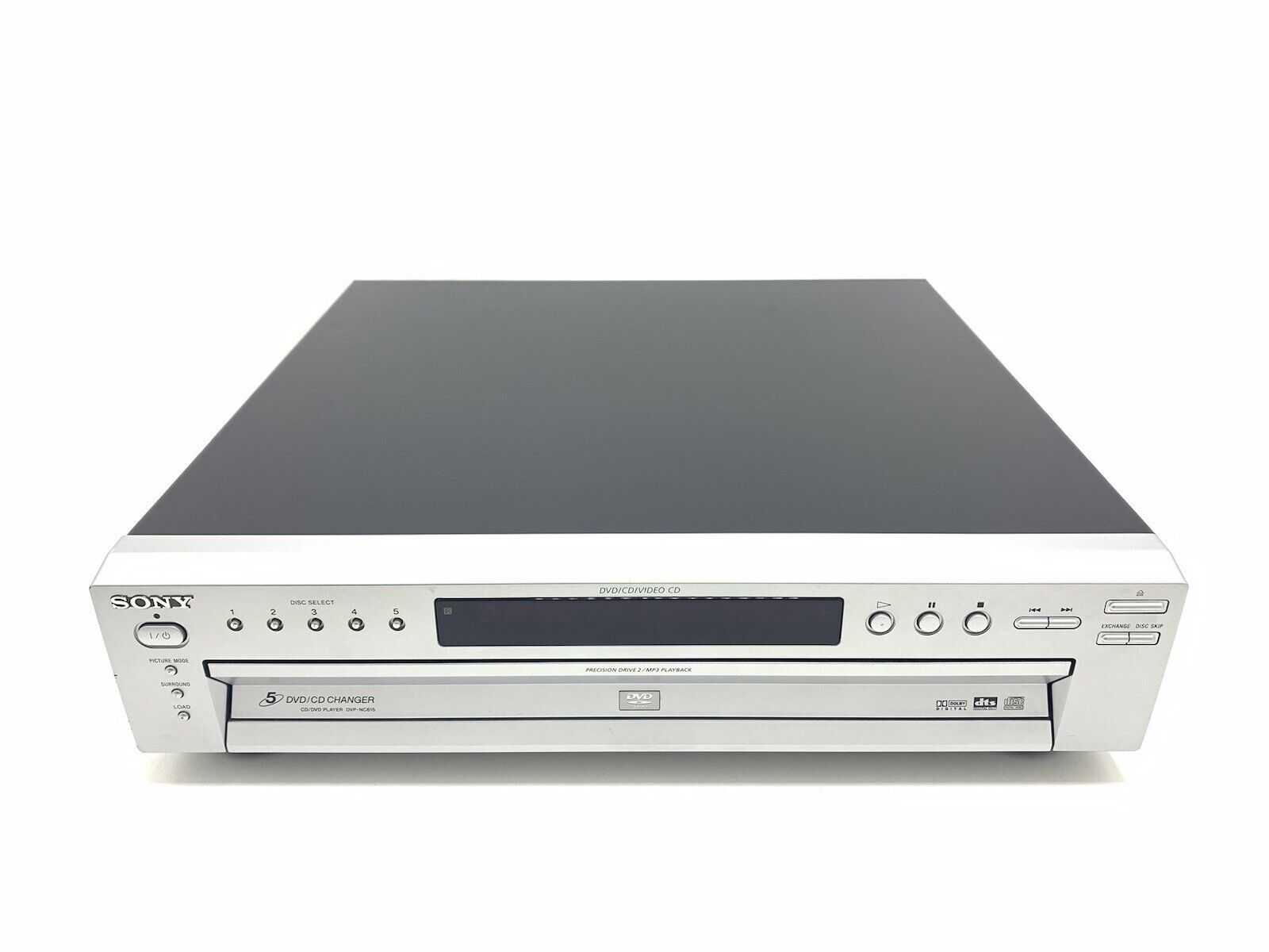 SONY DVP-NC615 DVD CD Carousel Compact Disc + Remote Vintage 2002 WORK Good Look