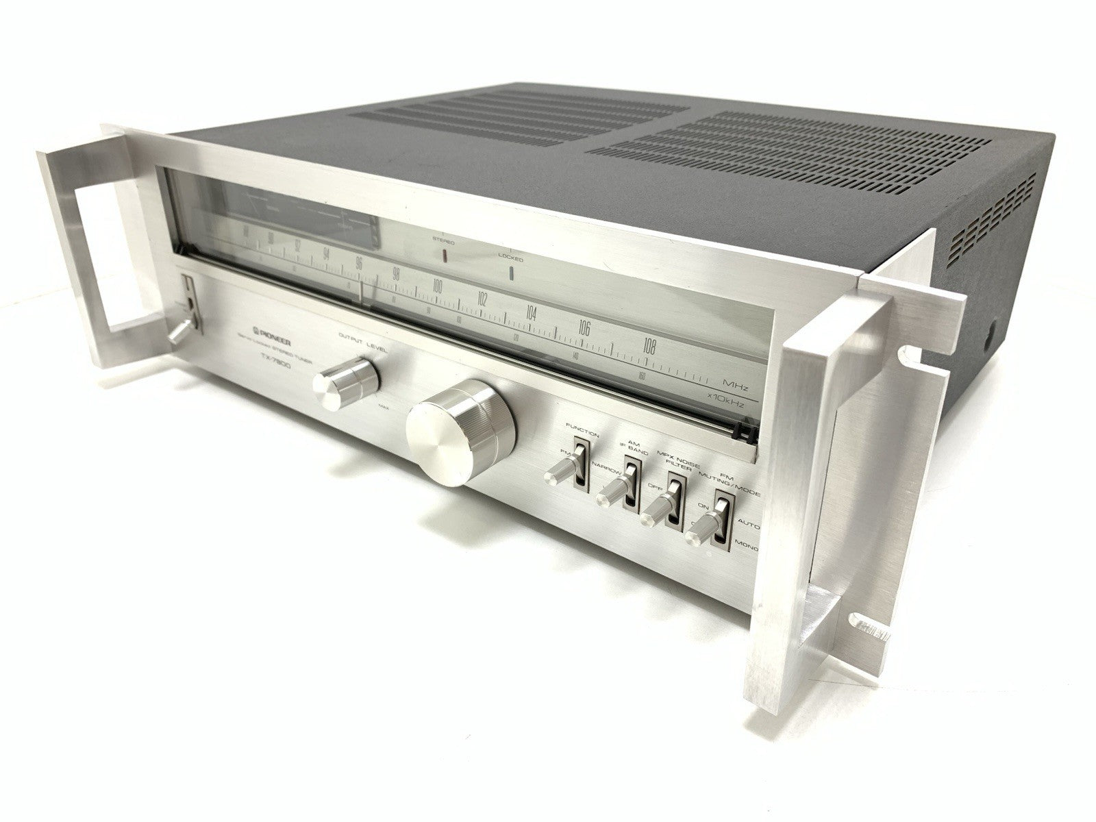 PIONEER TX 7800 AM/FM Stereo Tuner Rack Handless 19" Vintage 1979 WORK Good Look