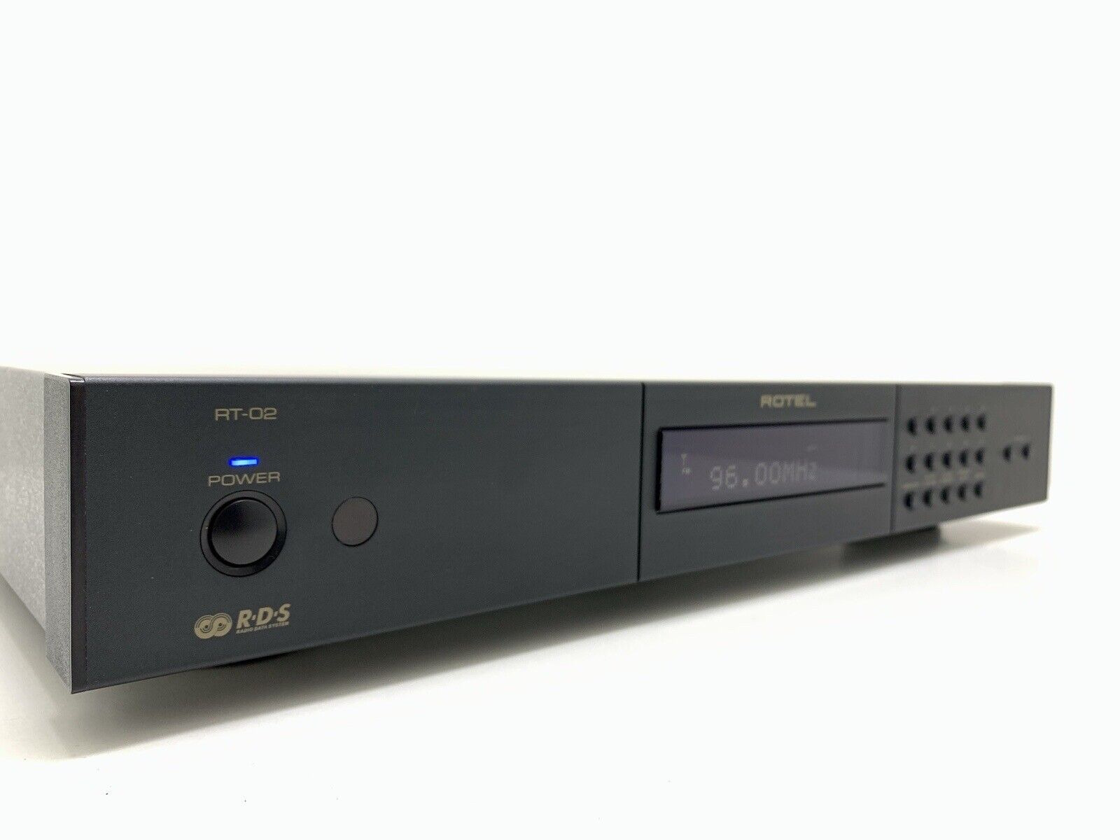 ROTEL RT 02 AM/FM Stereo Tuner Digital RDS Remote Hi End Vintage WORK Good Look