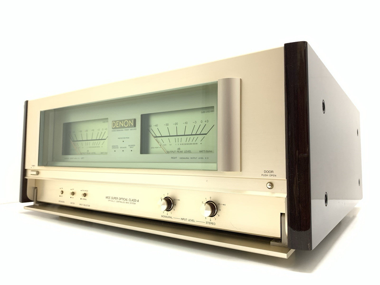 DENON POA 3000RG Stereo Power Amplifier 250+250 WRMS Vintage 1990 WORK Good Look