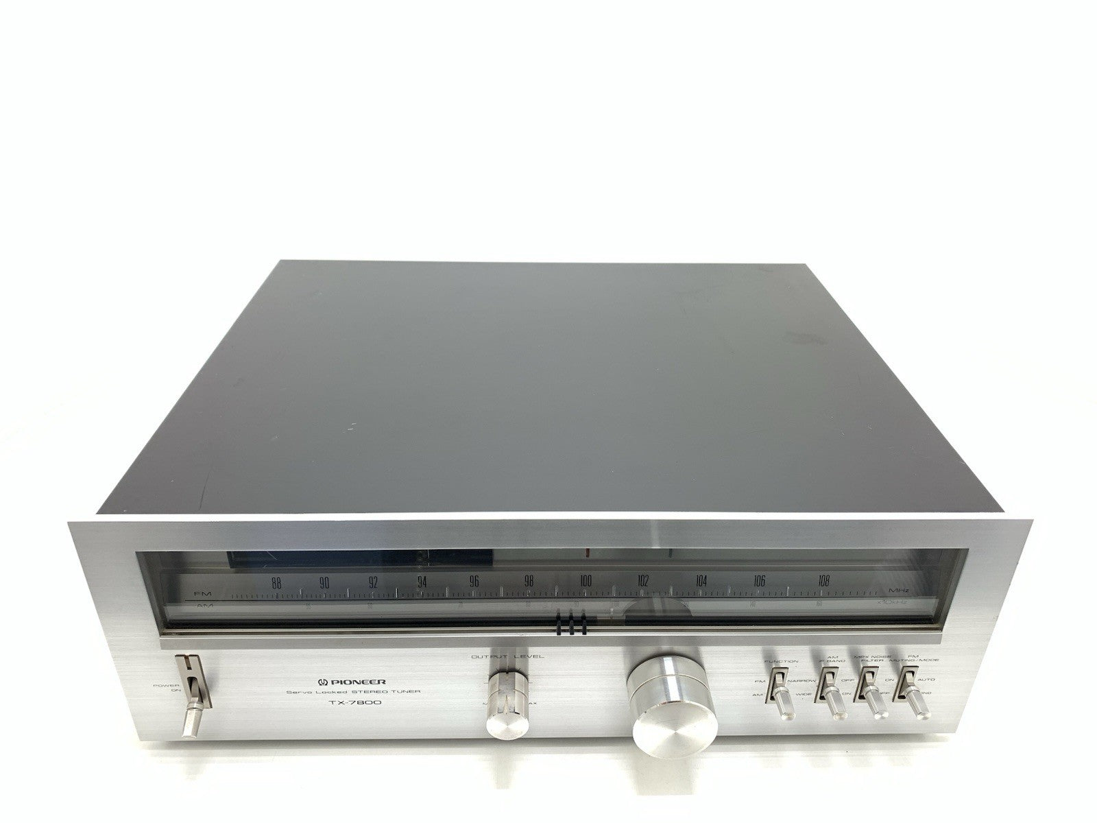 PIONEER TX 7800 AM/FM Stereo Analogue Tuner Vintage 1979 Blue Line WORK GoodLook