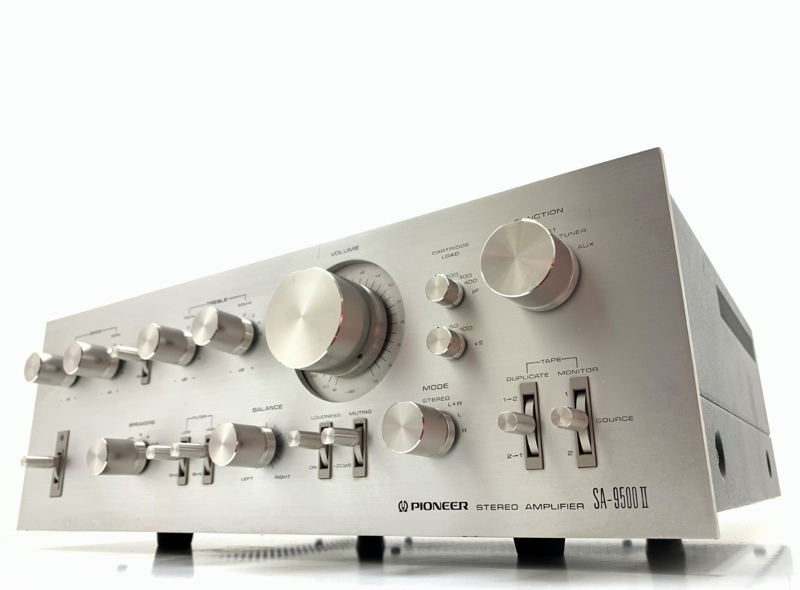 PIONEER SA 9500 II Stereo Amplifier 80+80 Watts RMS Vintage 1976 Work Good Look