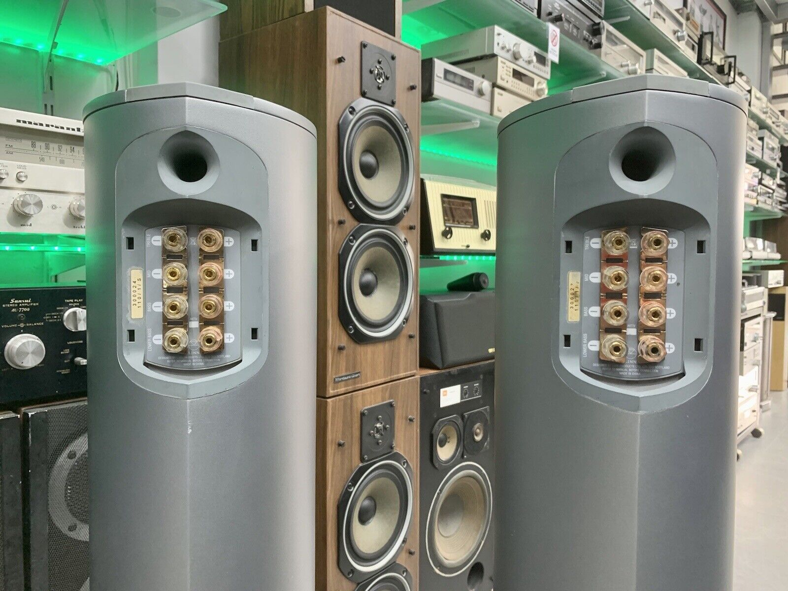 LINN KOMPONENT 110 Floorstanding Speaker 4 Way Vintage 60