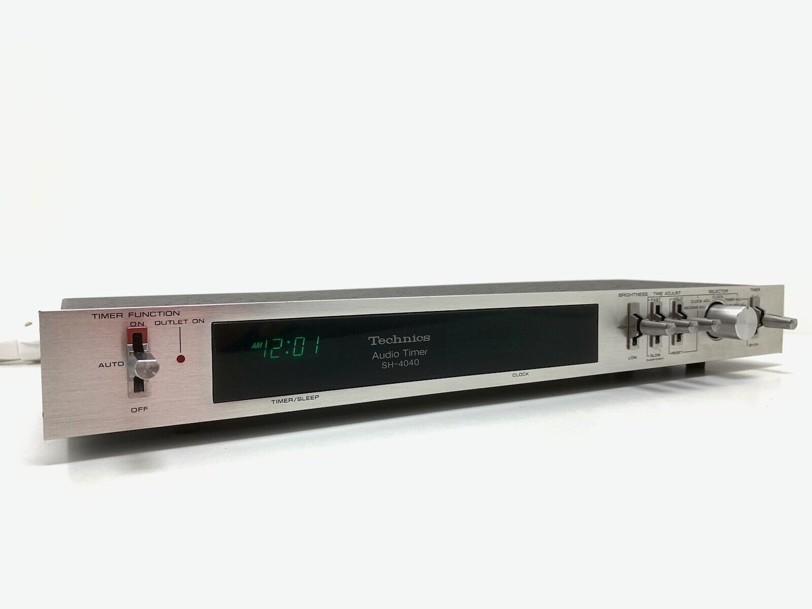 TECHNICS SH-4040 Audio Digital Timer RARE JAPAN Vintage Refurbished WORK 220Volt