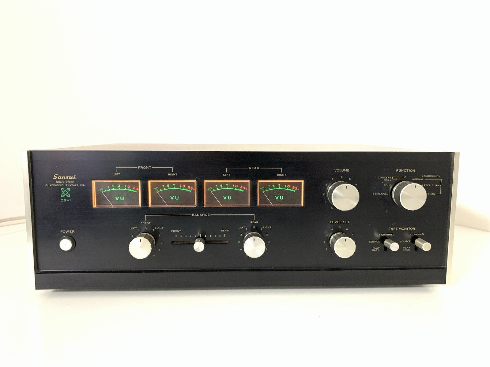 【希少品】Sansui QS-1 世界初の4chデコーダー コレクター必見 SANSUI QS 1 Synthétiseur Quadraphonique Décodeur
