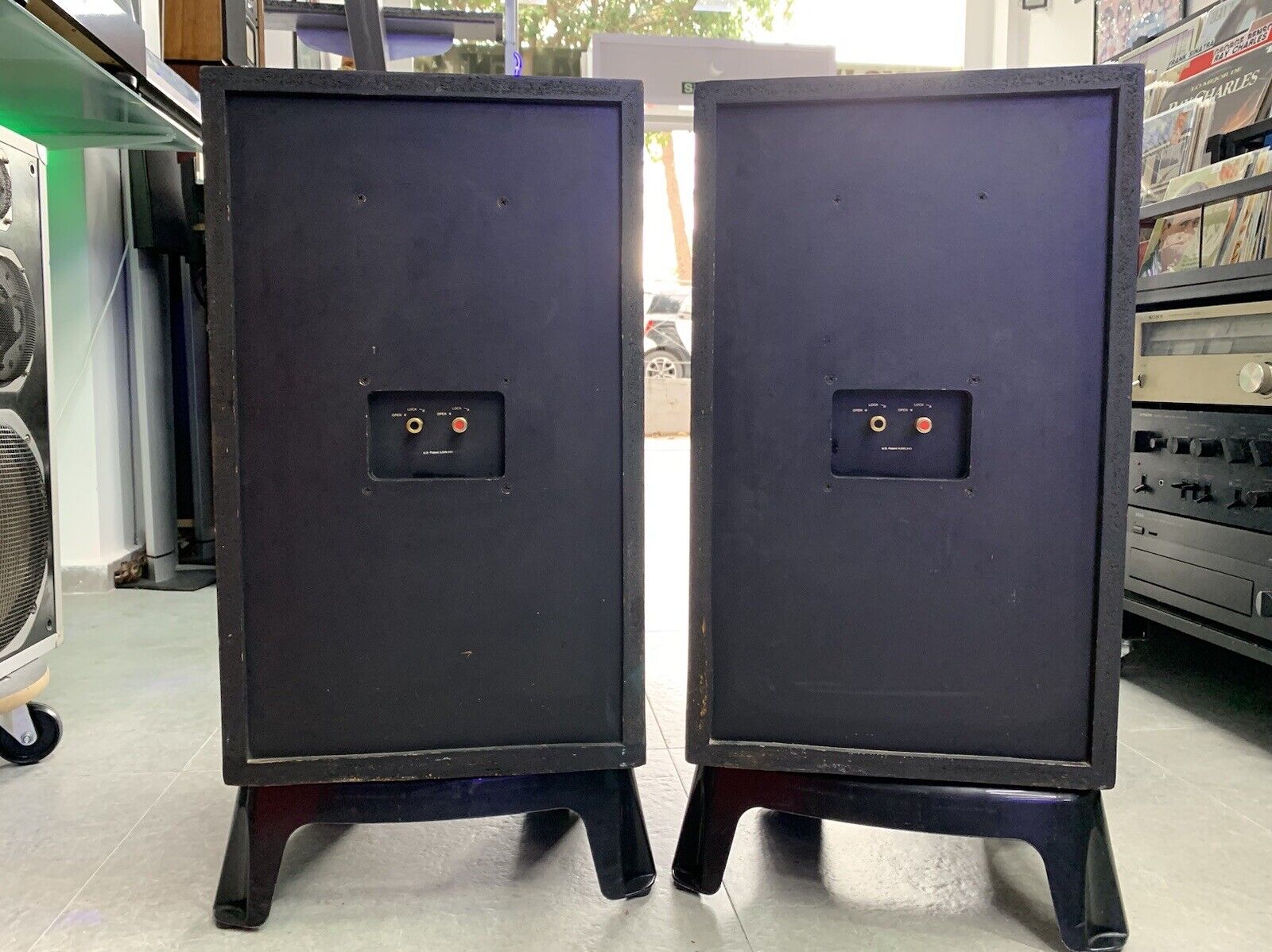 JBL 4313B LEGENDARY Studio Monitor Speakers Vintage 1980 Original Work Good Look