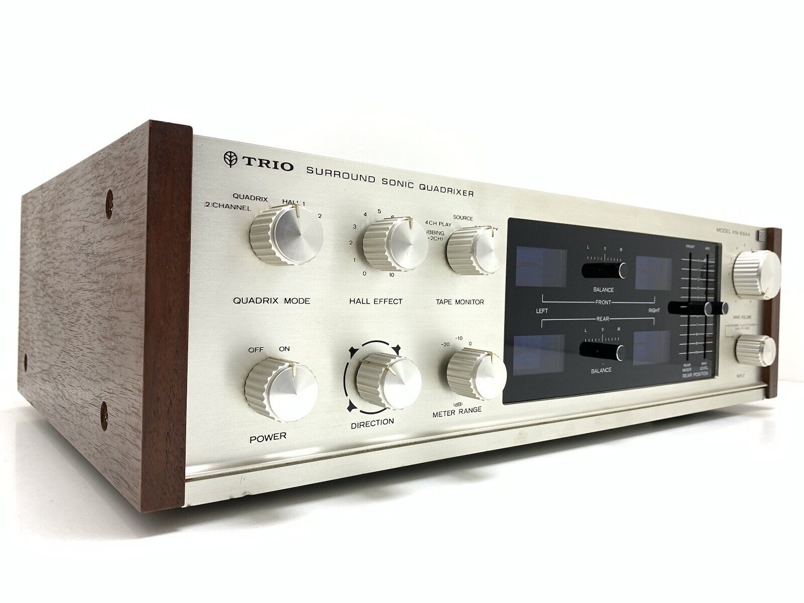 TRIO KENWOOD KN 6644 Quadrixer Pre Amplifier 4 Channel Vintage 1971 WORK GOOD