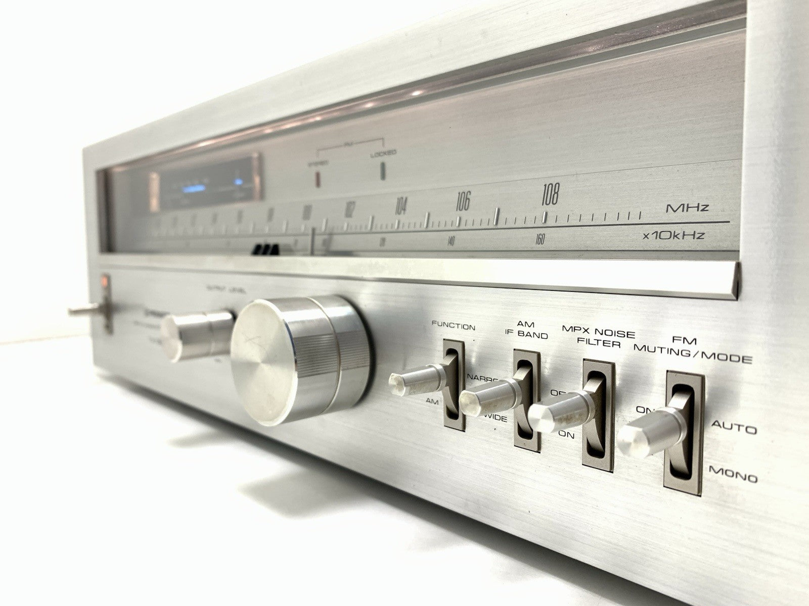 PIONEER TX 7800 AM/FM Stereo Analogue Tuner Vintage 1979 Blue Line WORK GoodLook
