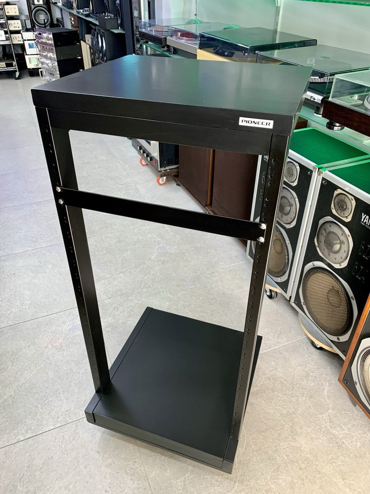 PIONEER JA-R2S BLACK SPEC Audio Rack 19" Wheeels (Replica 1:1) 21 Rack Units NEW