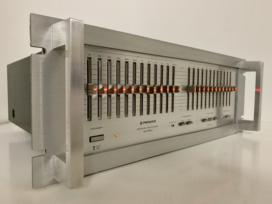 PIONEER SG 9800 Graphic Equalizer With Handles NEW RED LED Vintage WORK GoodLOOK
