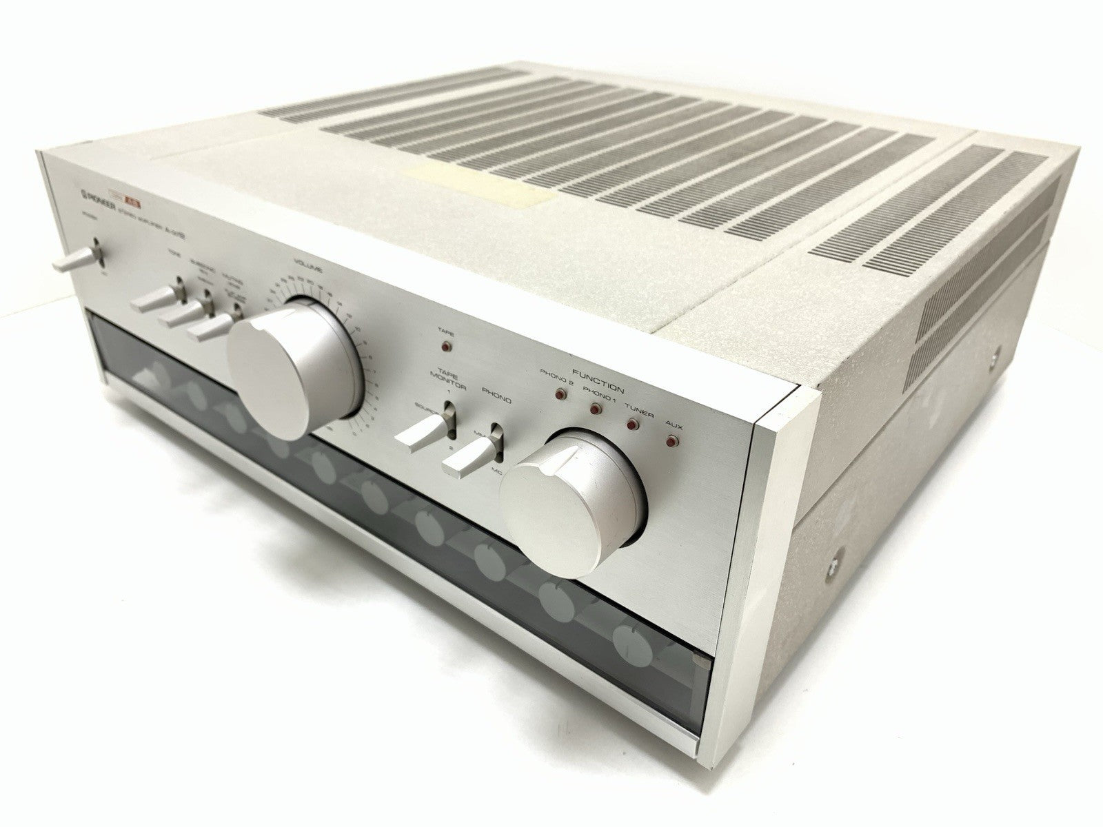 PIONEER A 0012/ A 27 Stereo Amplifier 120+120 W RMS Vintage 1978 WORK Good Look