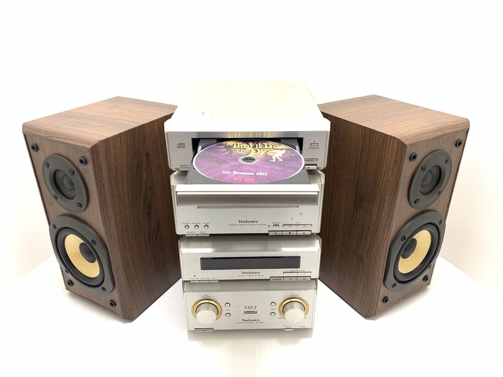 TECHNICS Amplifier SE-HD350 Tuner ST-HD350 Deck RS-HD350 CD SL-HD350 Sp SB-HD350