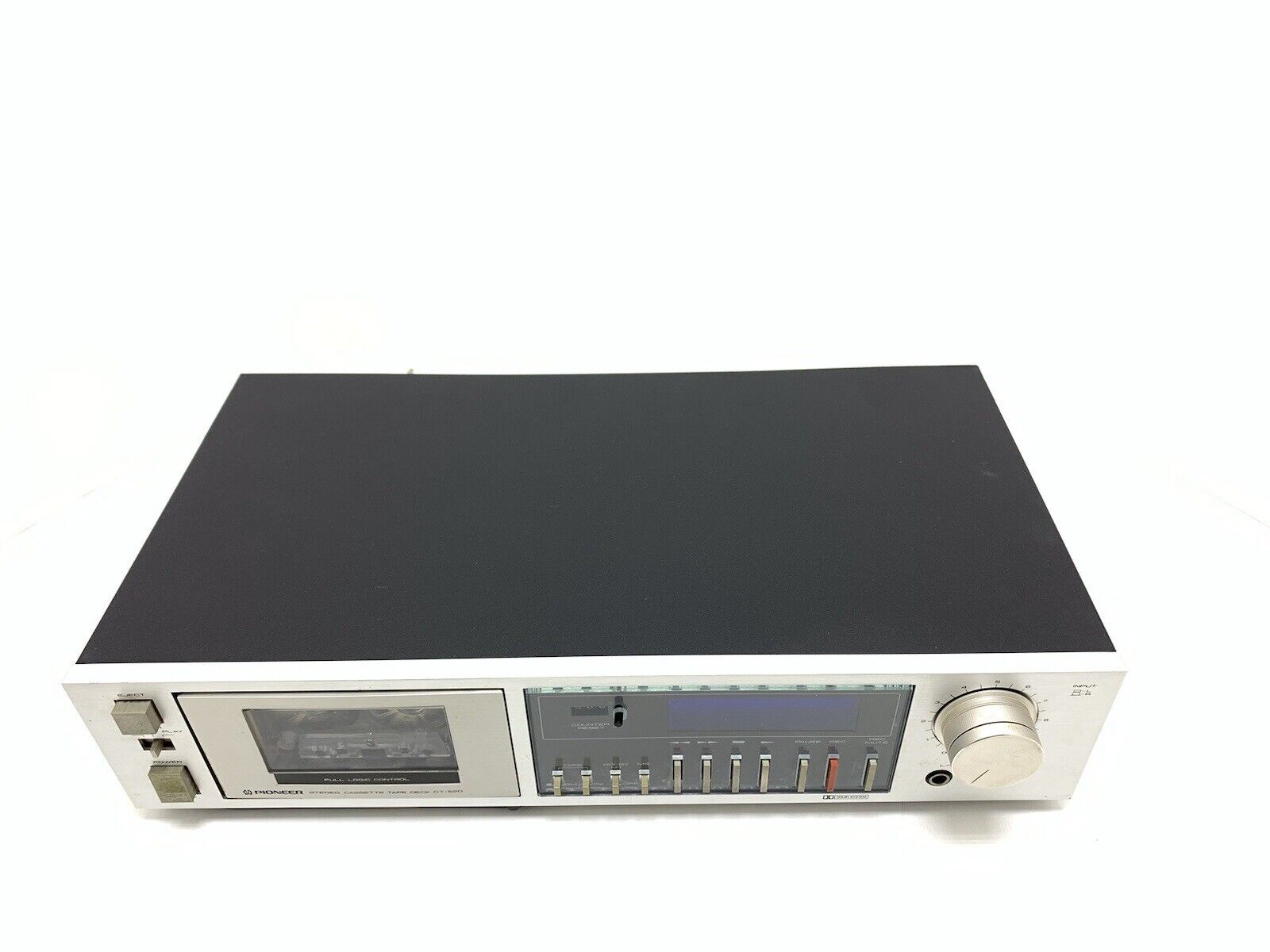 PIONEER CT-520 Stereo Cassette Tape Deck 2 Head Vintage 1981 WORK Good Look
