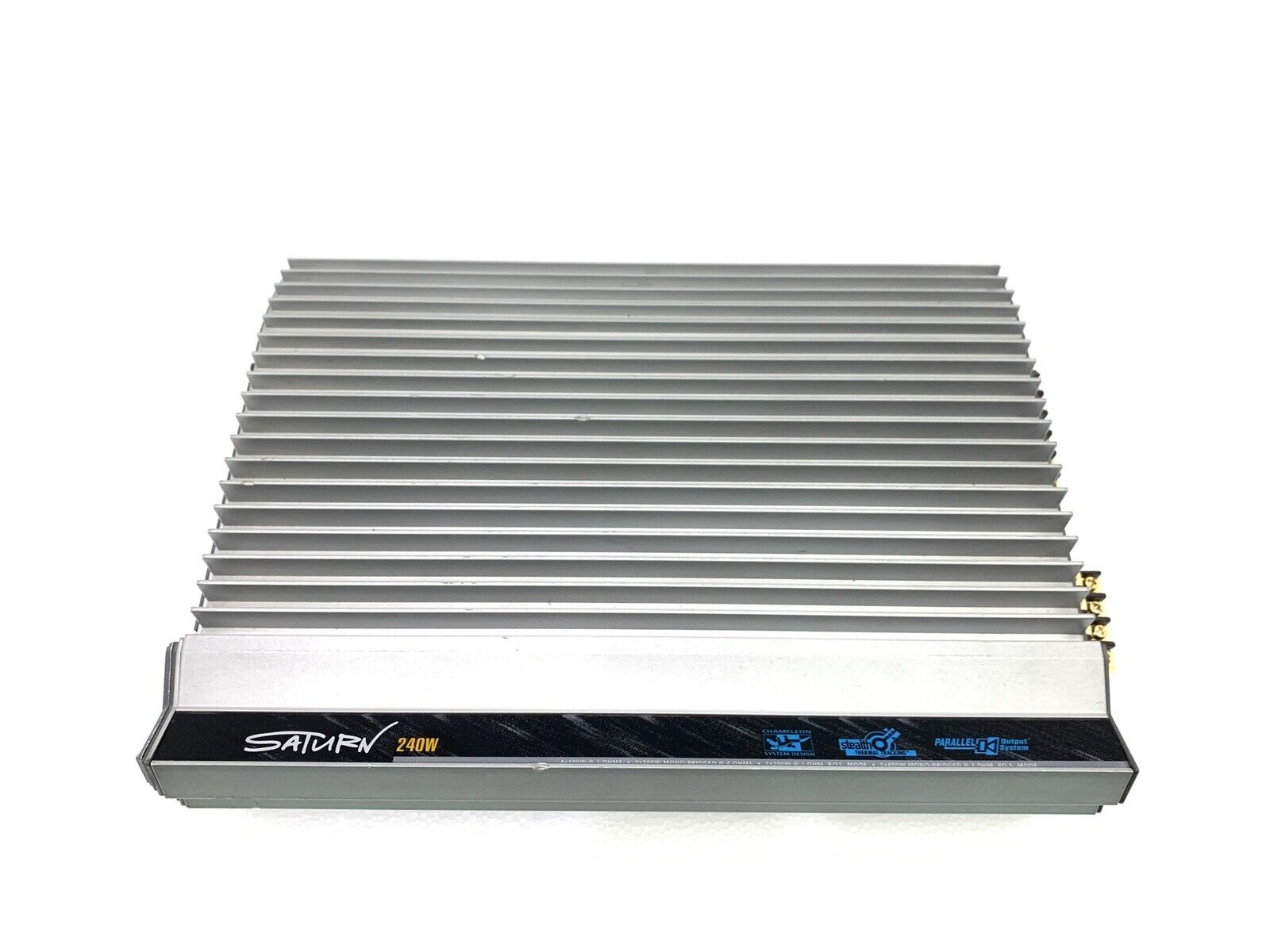 HIFONICS SATURN X CAR POWER AMPLIFIER 456 Watts RMS Vintage Refurbished Like NEW