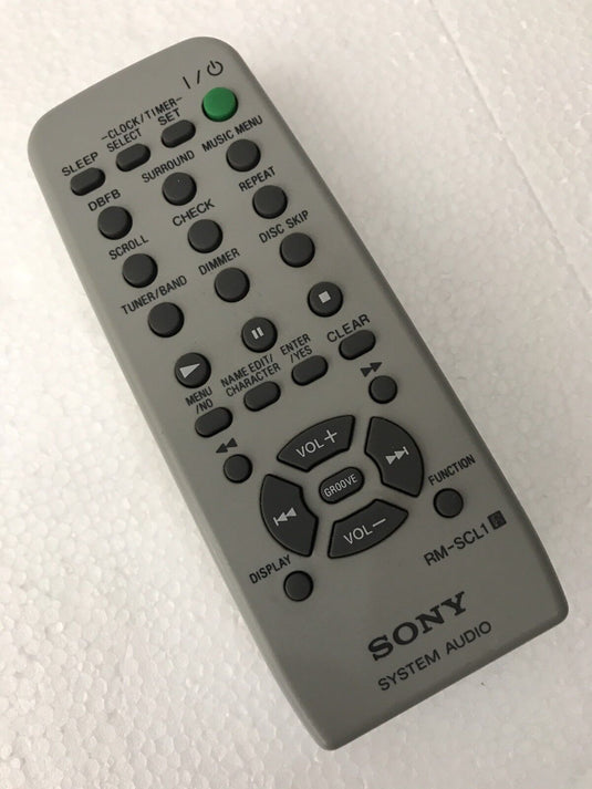 SONY Remote Control RM-SCL1 ORIGINAL to Audio System CMT-CL1, CMT-CL11, HCD-CL1