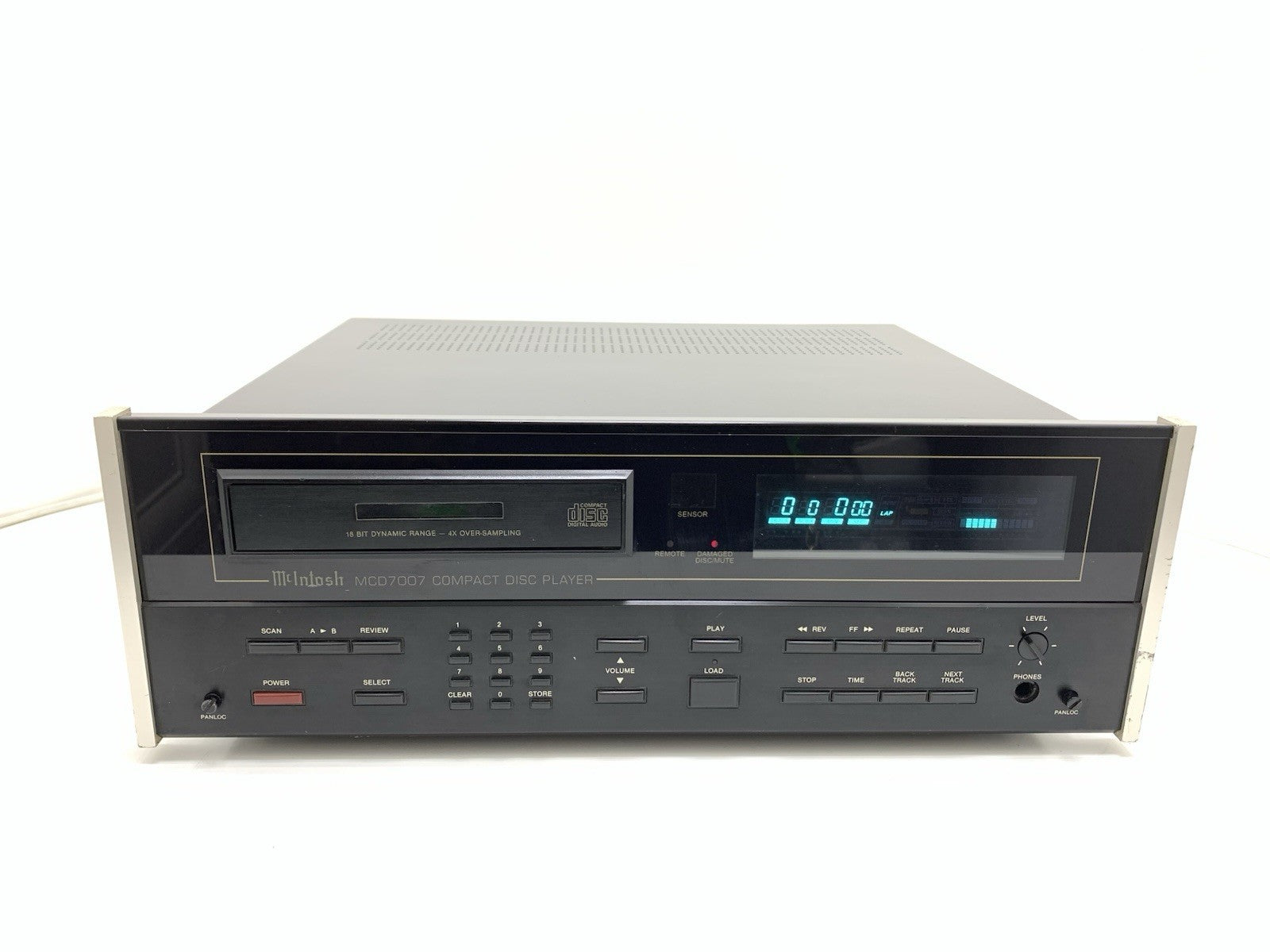 McINTOSH MCD 7007 Compact Disc CD Player High End Vintage 1988 WORK Good Look