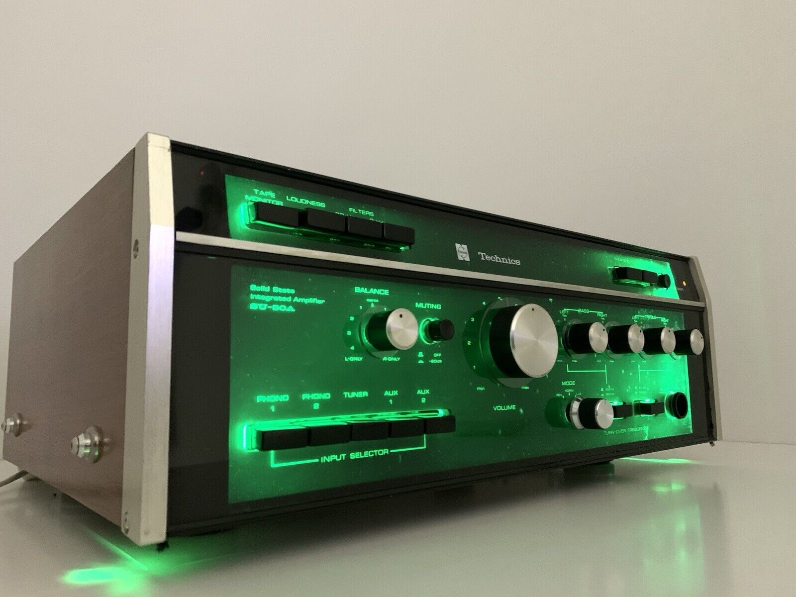 TECHNICS SU 50A Stereo Integrated Solid State Amplifier Vintage 1969 GOOD LOOK