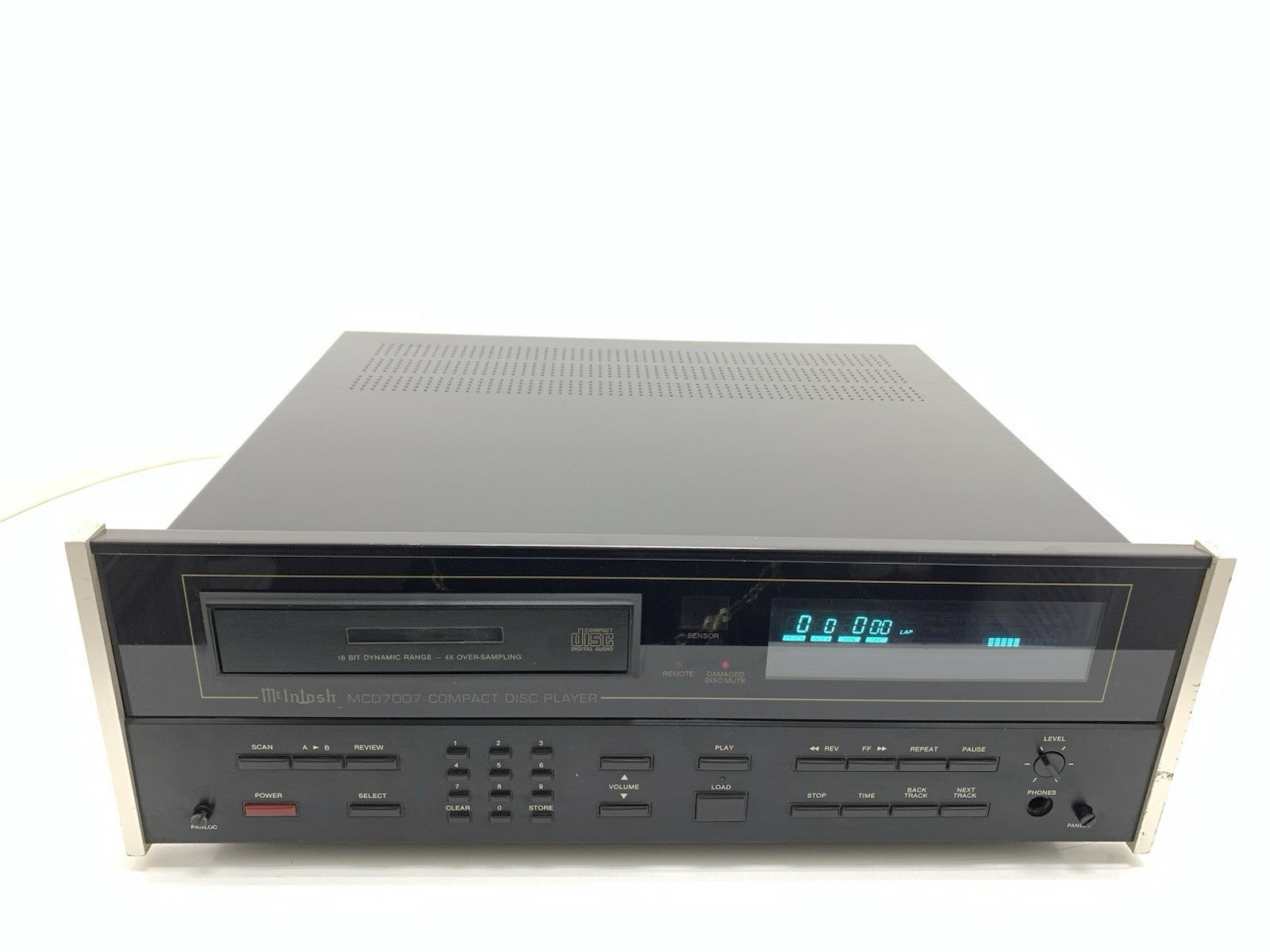 McINTOSH MCD 7007 Compact Disc CD Player High End Vintage 1988 WORK Good Look