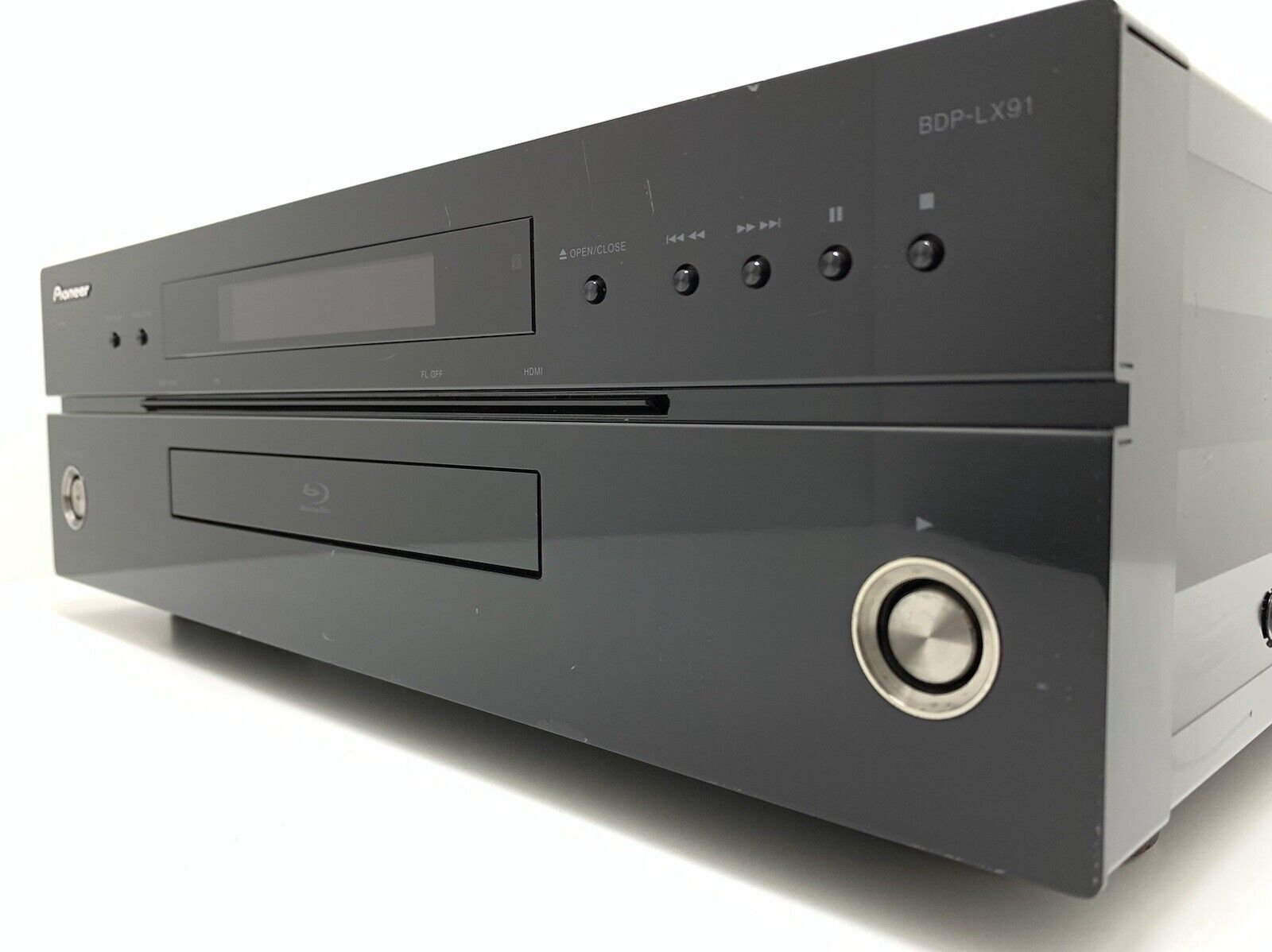 PIONEER BDP-LX91 Blu-Ray CD DVD Compact Disc Player with REMOTE WORK Good Look
