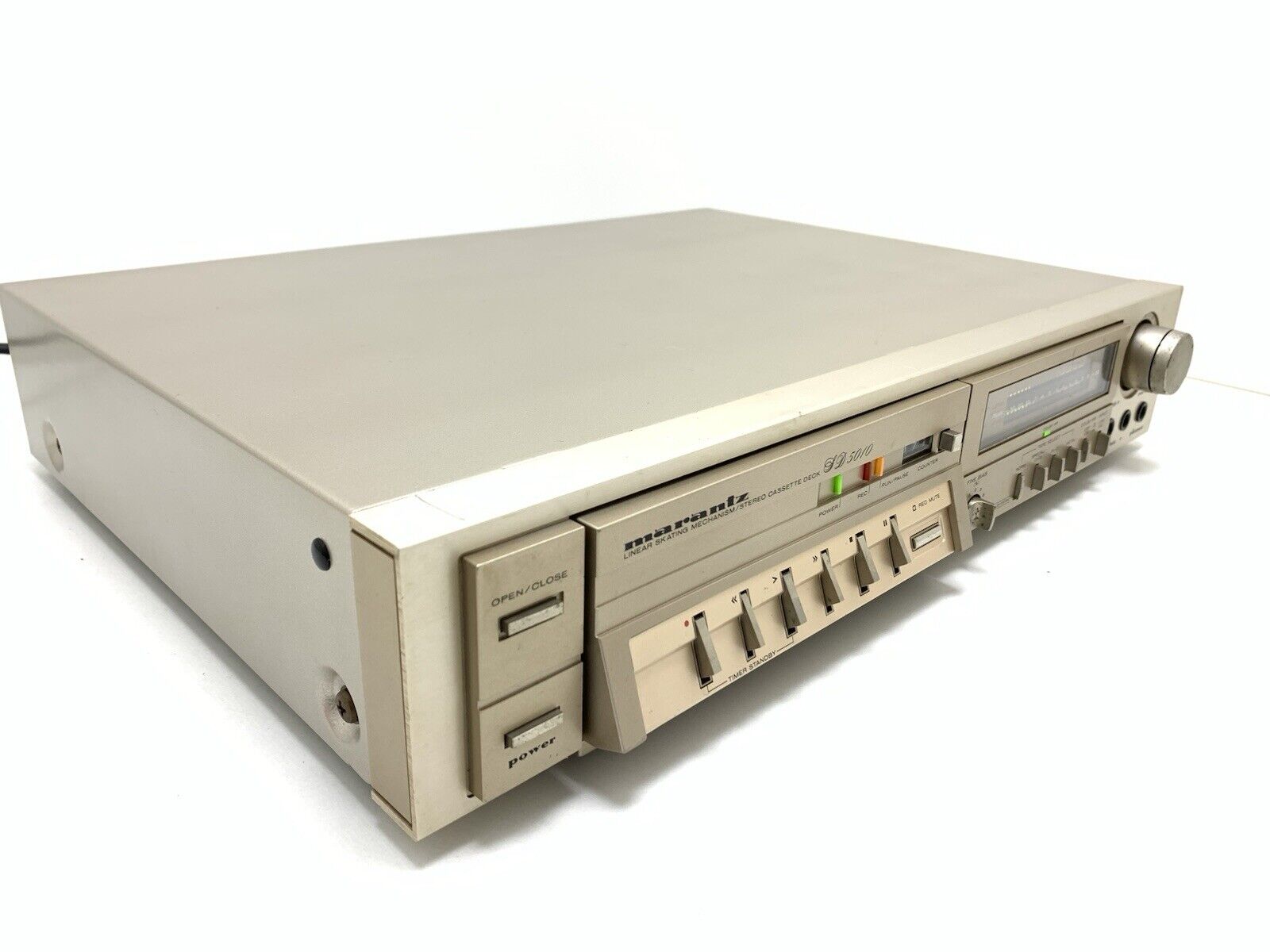 MARANTZ SD 5010 Stereo Cassette Deck 2 Head Vintage 1980 High End WORK Good Look