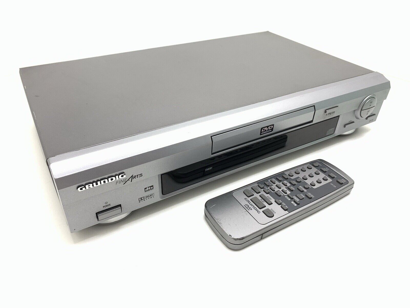 GRUNDIG GDV 220 DVD CD/CD-RW/Video CD/MP3 MULTI REGION Vintage Remote Good Look