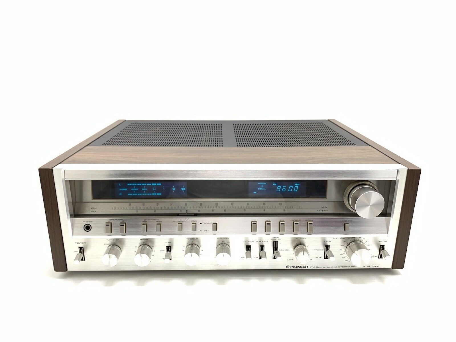 PIONEER SX 3900 Stereo Receiver 120 + 120 Watts RMS Vintage 1980 WORK Good Look