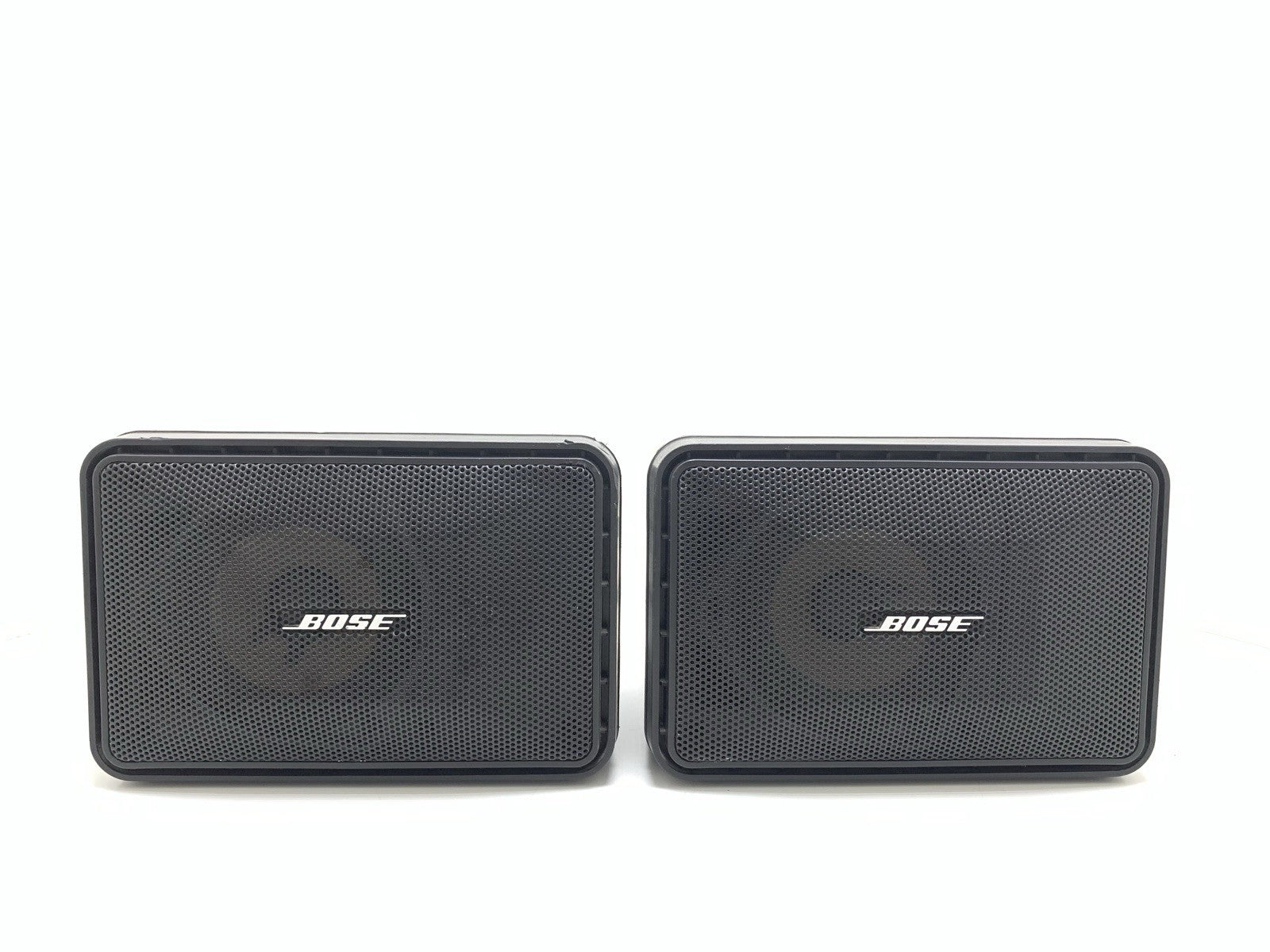 BOSE 101 Music Monitor Speakers 2 Way 60 Watts RMS Vintage 1984 WORK Good Look