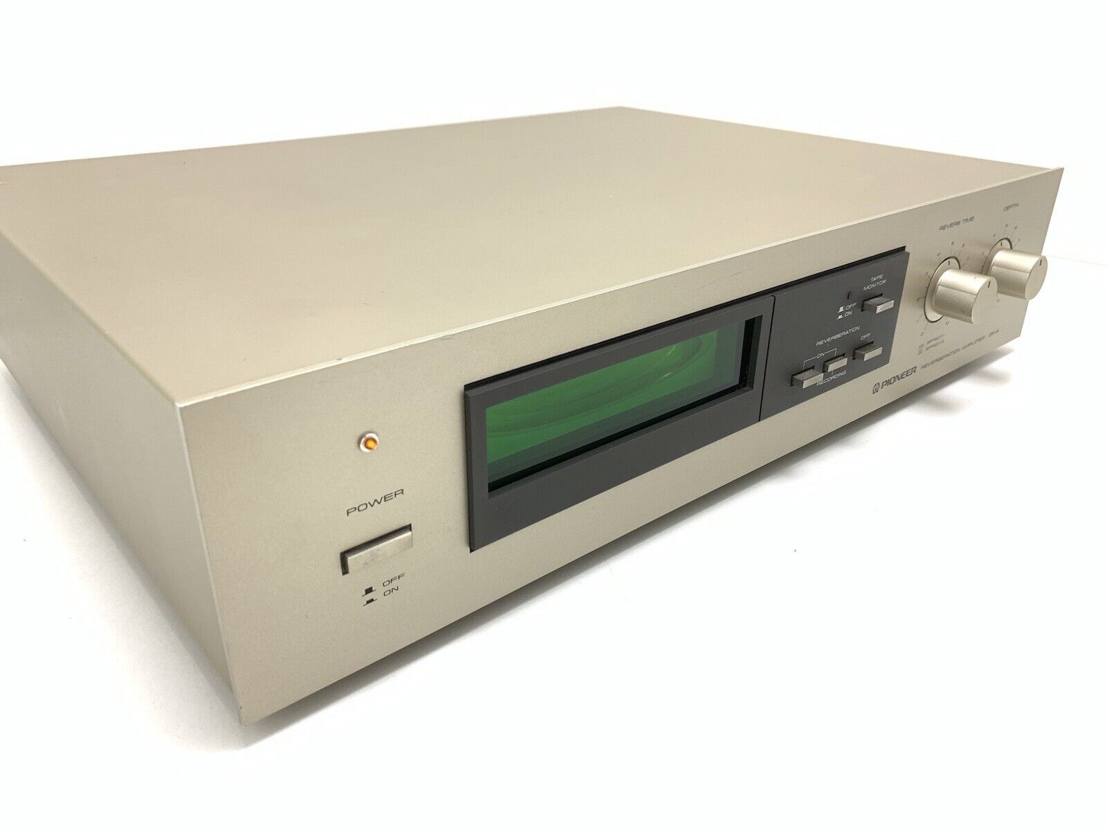 PIONEER Stereo REVERBERATION AMPLIFIER SR-9 Vintage 1982 WORK Perfect Good Look