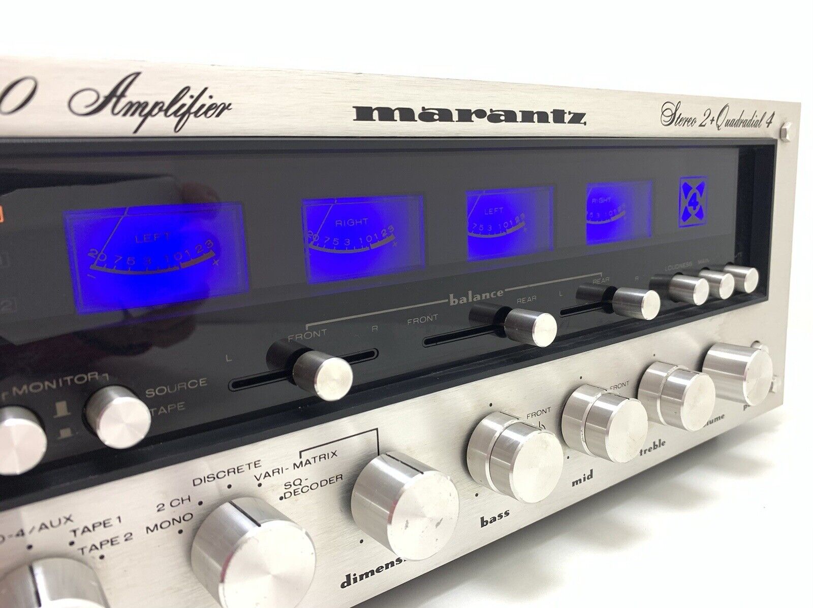 MARANTZ 4140 RARE Stereo Quadradial Amplifier 140 WRMS Vintage 1977 Good Look