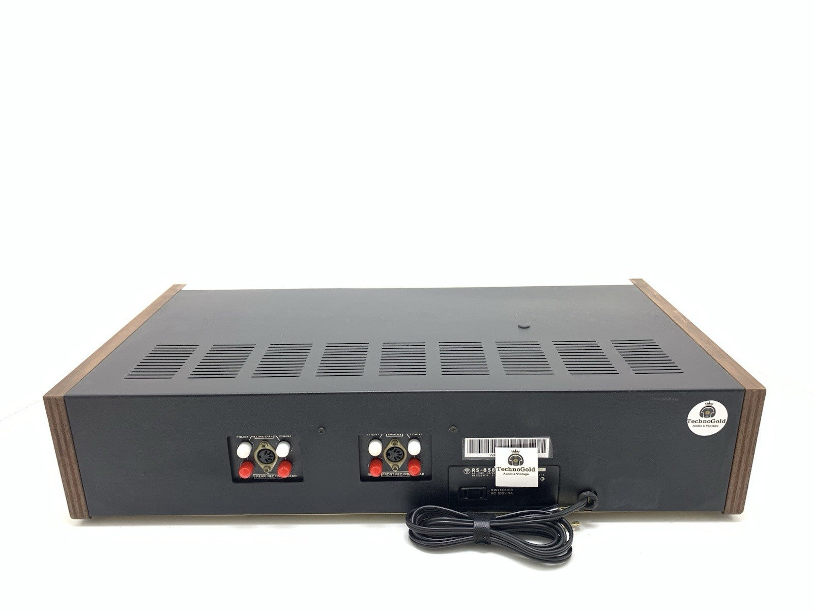 NATIONAL PANASONIC RS 858U 4Channel Quadraphonic 8 Track Recorder WORK Good Look
