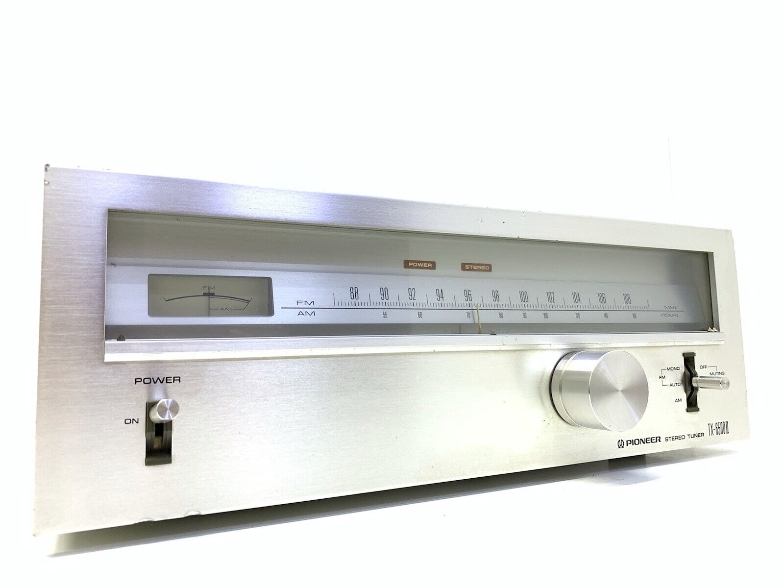 PIONEER TX-6500 II AM/FM Stereo Analogue Tuner Vintage 1976 Hi Fi WORK Good Look
