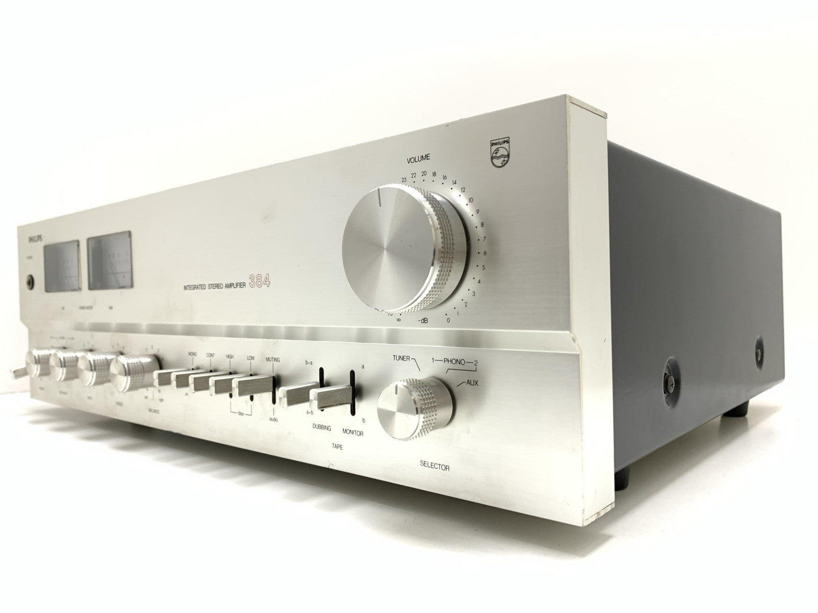 PHILIPS AH 384 Stereo Amplifier 2X 40Watts RMS Vintage 1978 Hi Fi WORK GOOD LOOK