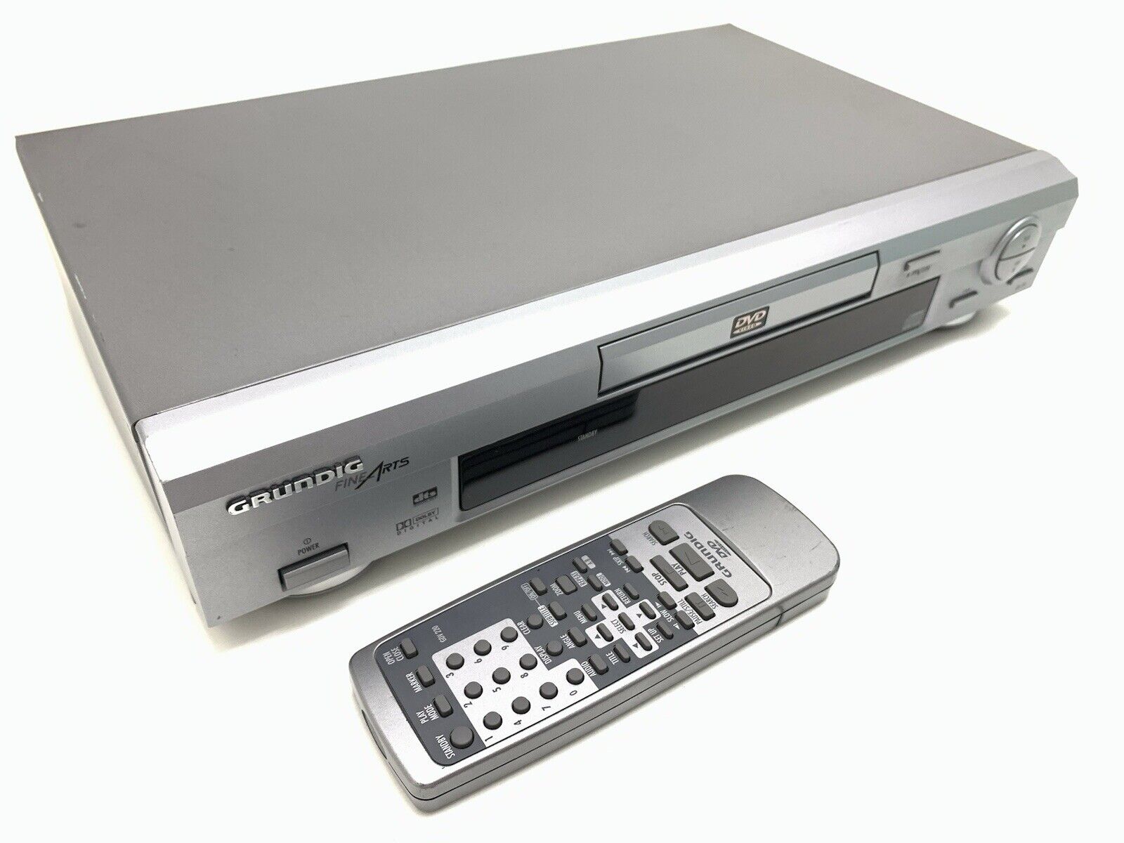 GRUNDIG GDV 220 DVD CD/CD-RW/Video CD/MP3 MULTI REGION Vintage Remote Good Look