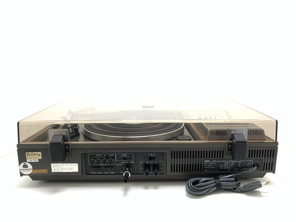 AIWA AF-5050 Turntable Cassette Radio Music Centre Japan Vintage 1977 Hi-Fi Good