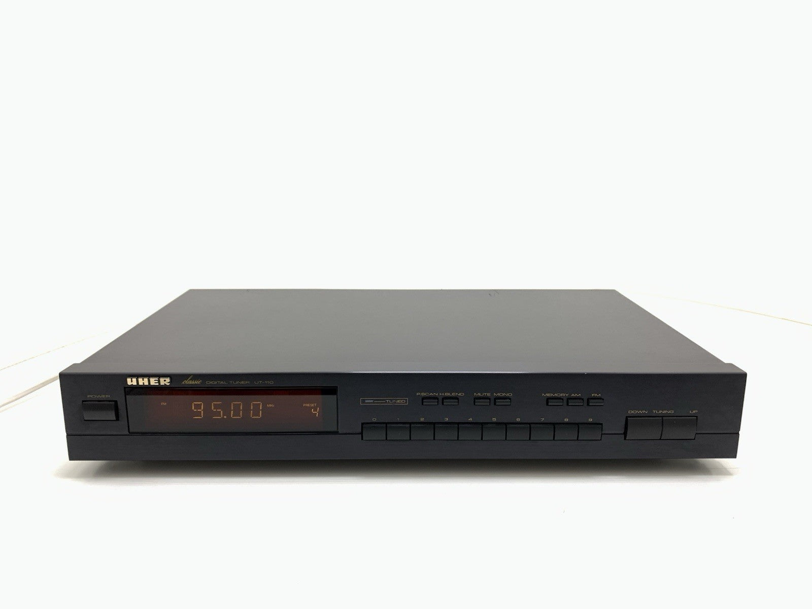 UHER UT 110 AM/FM Stereo CLASSIC Digital Tuner HiEnd Vintage 1992 WORK Good Look