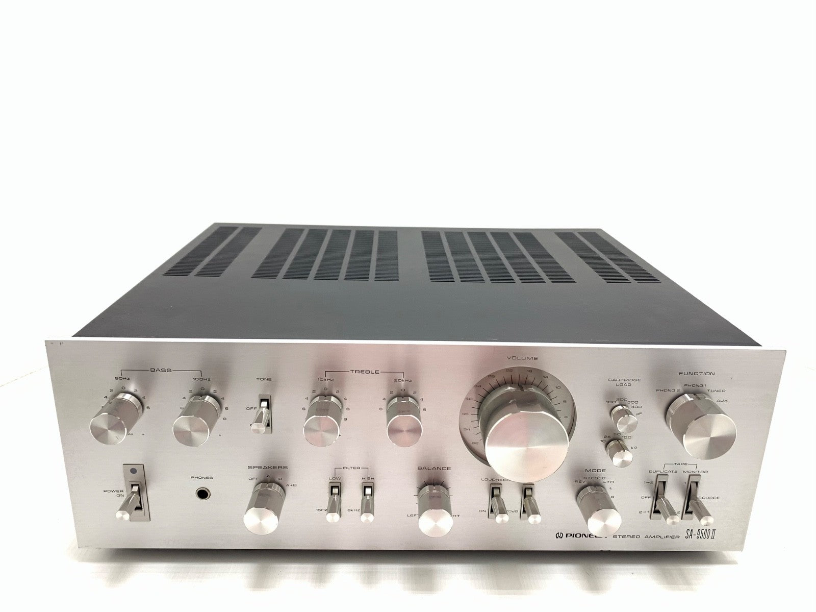 PIONEER SA 9500 II Stereo Amplifier 80+80 Watts RMS Vintage 1976 Work Good Look