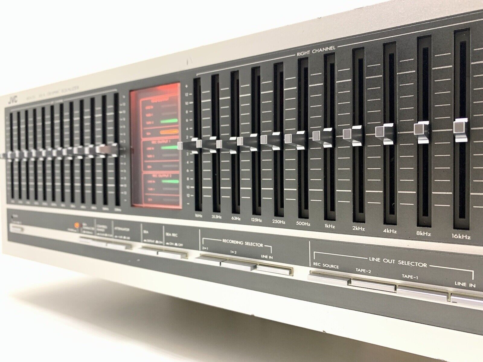JVC SEA 70 Stereo Graphic Equalizer 12 Bands Hi End Vintage 1980 Work Good Look