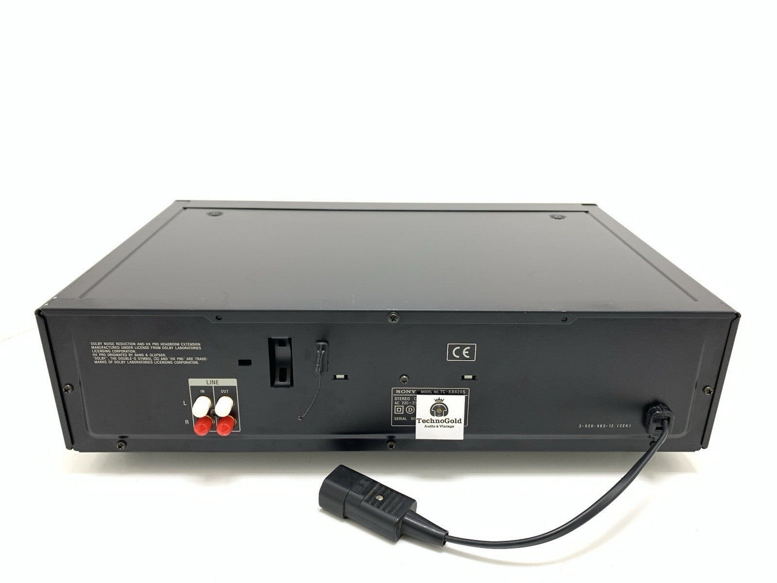 Sony TC KB820S QS Dolby S Audiophile Tape Deck Cassette High End WORK Good Look
