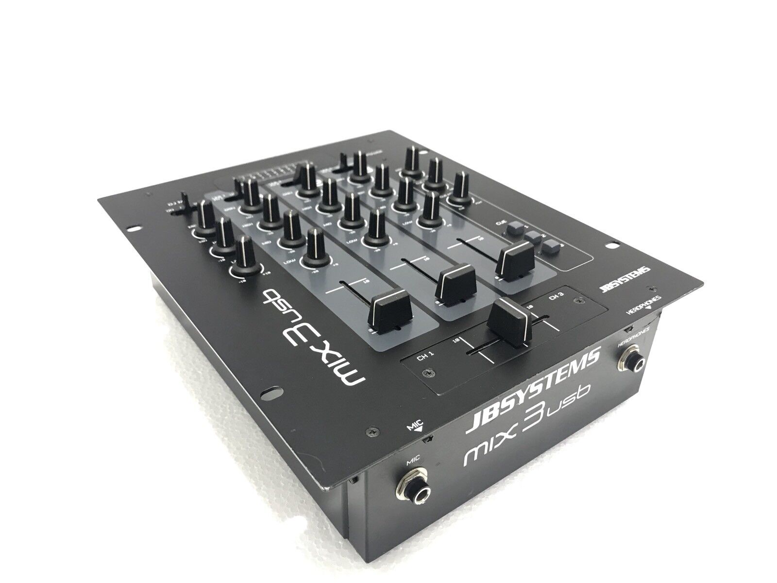JB Systems MIX 3 USB - Controlador de DJ 3 Channel Working 100% Good Look
