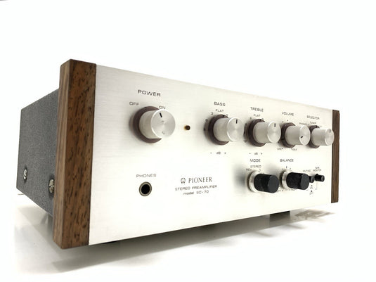 PIONEER Model SC 70 / SC-700 Stereo Pre Amplifier Vintage 1969 WORKING Good Look