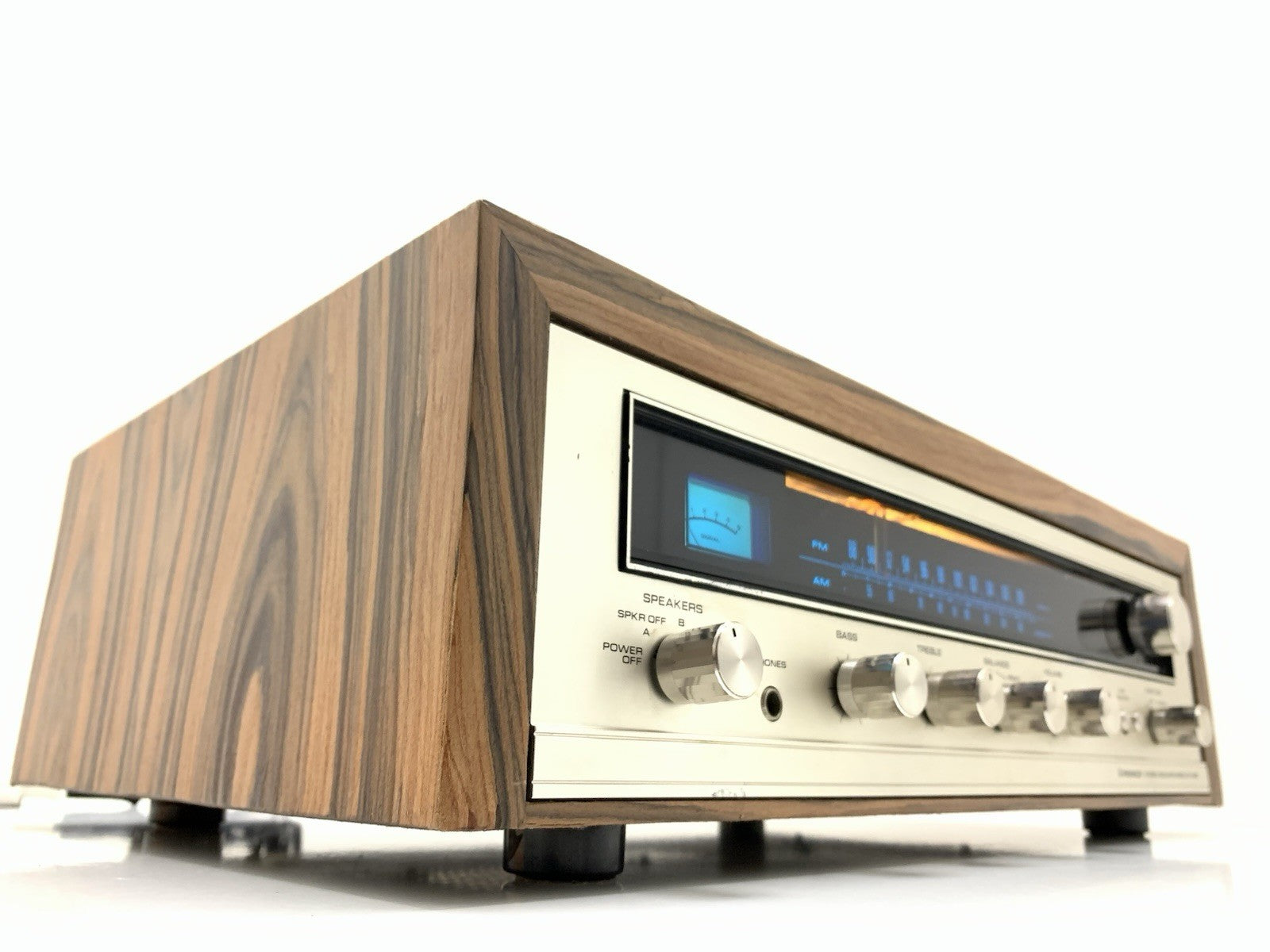 PIONEER SX 300 AM/FM Stereo Receiver NEW Wood BOX Vintage 1973 WORK Good Look