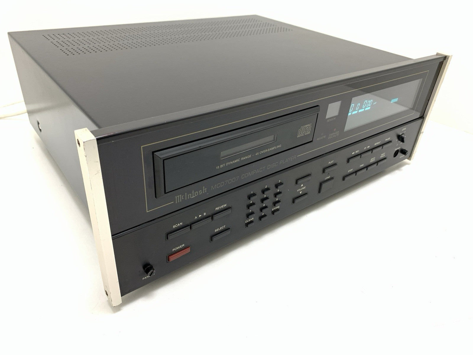 McINTOSH MCD 7007 Compact Disc CD Player High End Vintage 1988 WORK Good Look